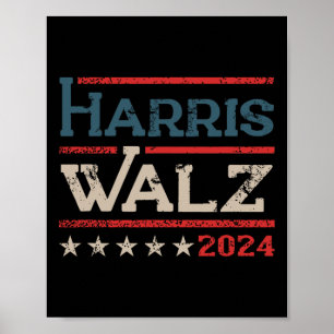 Affiche Harris Waltz Vintage Harris Waltz 2024 Kamala Harr