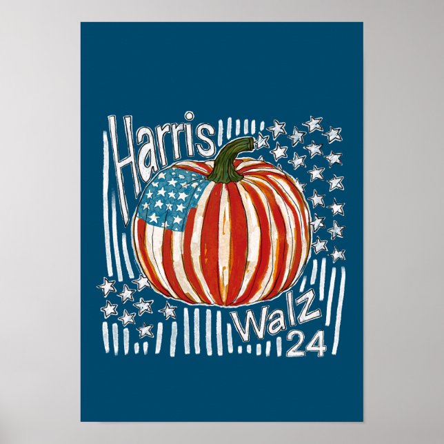 Affiche Harris Walz 24 (Devant)