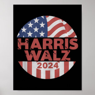 Affiche Harris Wheimer 24 Kamala Harris Madame la Présiden