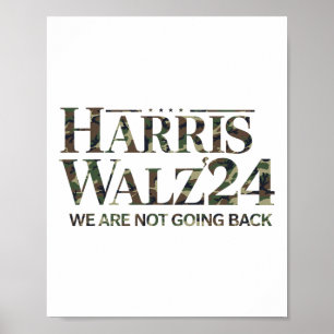 Affiche Harris Wheimer 24 Nous Ne Retournons Pas Militaire