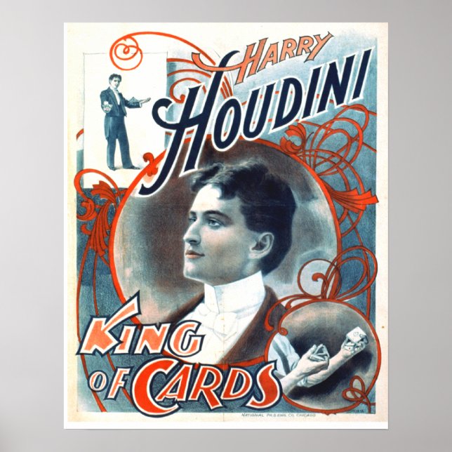 Affiche Harry Houdini (Devant)