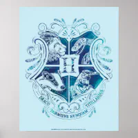 Harry Potter - Crests Poster, Affiche