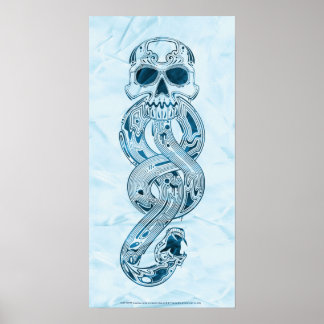 Affiche Harry Potter | Aguamenti Marque des Ténèbres Graph