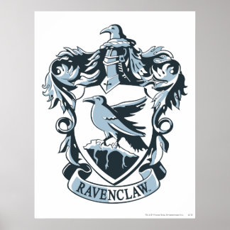 Affiche Harry Potter | Blason moderne de Serdaigle