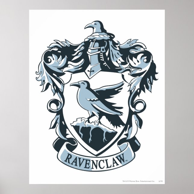 Affiche Harry Potter | Blason moderne de Serdaigle (Devant)