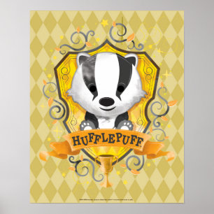 Affiche Harry Potter Blason RAVISSANT HUFFLEPUFF™