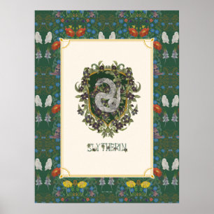 Affiche HARRY POTTER™   Blason SLYTHERIN™