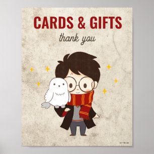 Affiche HARRY POTTER™ Caractère Arc magique Anniversaire