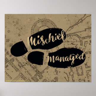 Affiche Harry Potter | CARTE "MES FARCES SONT FAITES" ™ Em