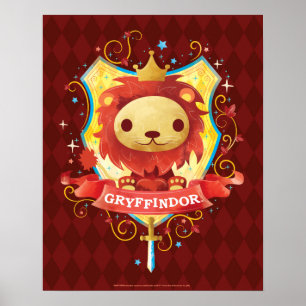 Affiche Harry Potter Charmant blason GRYFFINDOR™