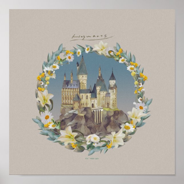 AFFICHE HARRY POTTER™ | CHÂTEAU HOGWARTS™ (Devant)