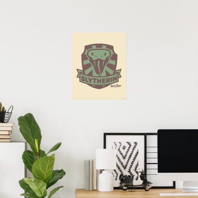 Affiche HARRY POTTER™ | Cimetière SLYTHERIN™ Été Magique (Bureau à domicile)