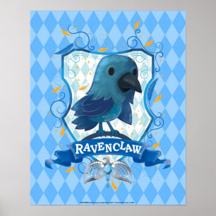 Affiche Harry Potter   Crête RAVENCLAW™ de charme