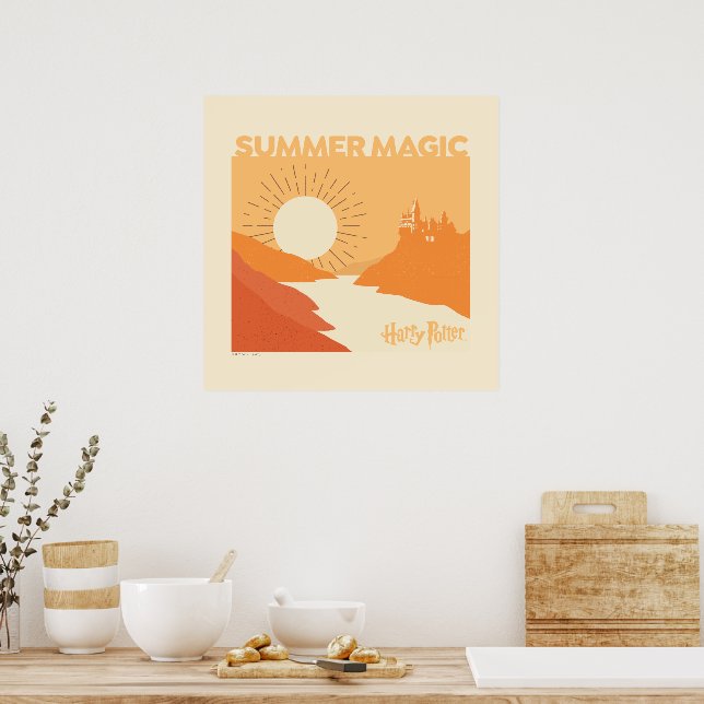 Affiche HARRY POTTER™ | HOGWARTS™ Summer Magic (Cuisine)