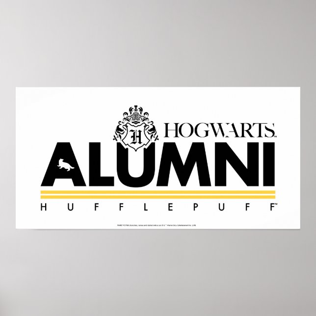 Affiche Harry Potter | HUFFLEPUFF™ - Anciens de HOGWARTS™ (Devant)