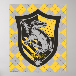 Affiche Harry Potter | Hufflepuff House Pride Crest