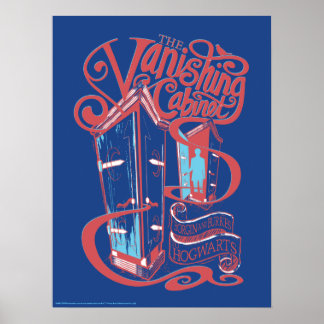Affiche Harry Potter | Le Cabinet en voie de disparition