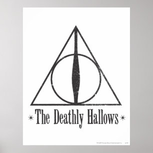 Affiche Harry Potter   L'emblème des Reliques de la mort