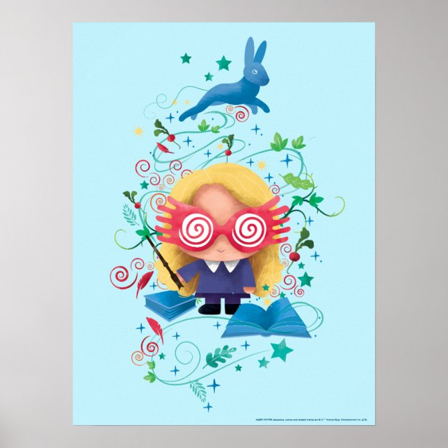 Affiche Harry Potter | Luna Lovegood Graphique (Devant)
