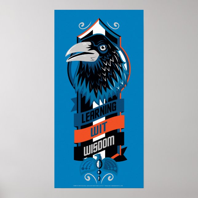 Affiche Harry Potter | RAVENCLAW™ House Sigil (Devant)
