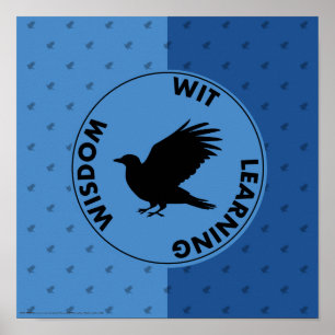 Affiche Harry Potter   RAVENCLAW™ House Traits Graphic
