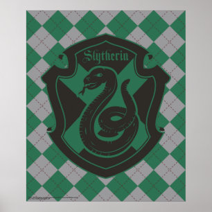 Affiche Harry Potter Slytherin House Pride Crest