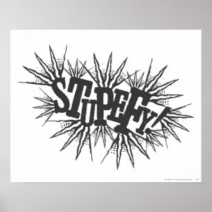 Affiche Harry Potter Sortilège Stupefy!