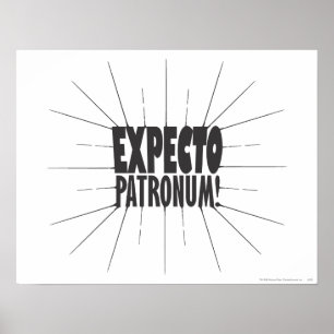 Affiche Harry Potter Spell   EXPECTO PATRONUM™!