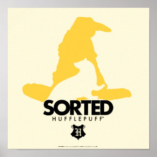 Affiche Harry Potter | Trié Dans HUFFLEPUFF™ House