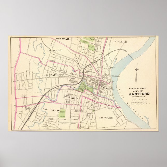 Affiche Hartford, Centre (Devant)