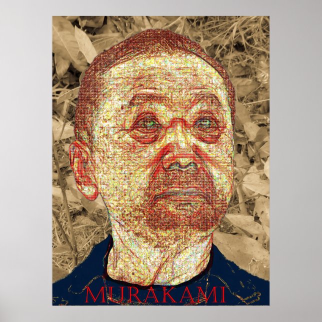 Affiche Haruki Murakami (Devant)