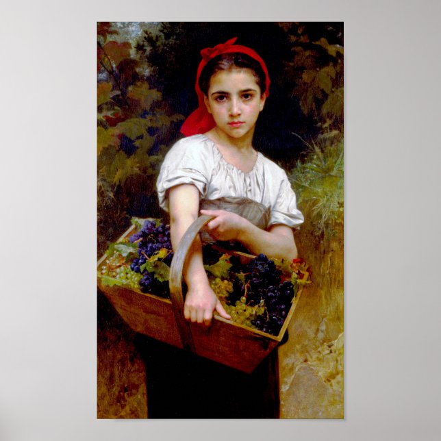 Affiche Harvester, Bouguereau (Devant)