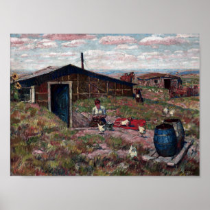 Affiche Harvey Dunn - à la maison