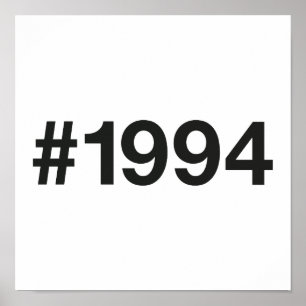 Affiche Hashtag 31 Anniversaire 1994