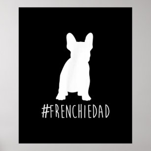 Affiche hashtag   frenbuldog dad venge