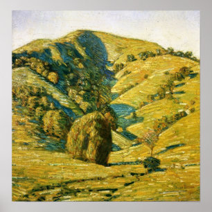 Affiche Hassam - Colline du Soleil, San Anselmo, Californi