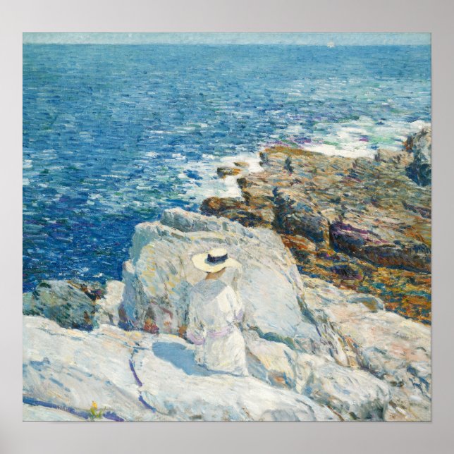 Affiche Hassam - Les récifs sud d'Appledore (Devant)