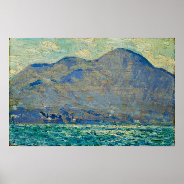Affiche Hassam - Mont Beacon à Newburgh (Devant)