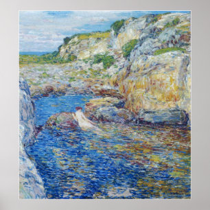 Affiche Hassam - Rockweed Pool 1902