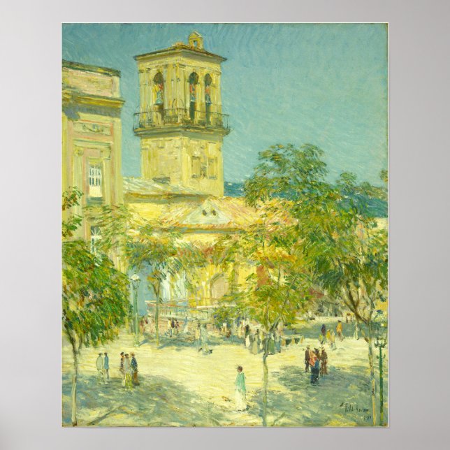 Affiche Hassam - Rue Du Grand Capitaine, Cordoue (Devant)