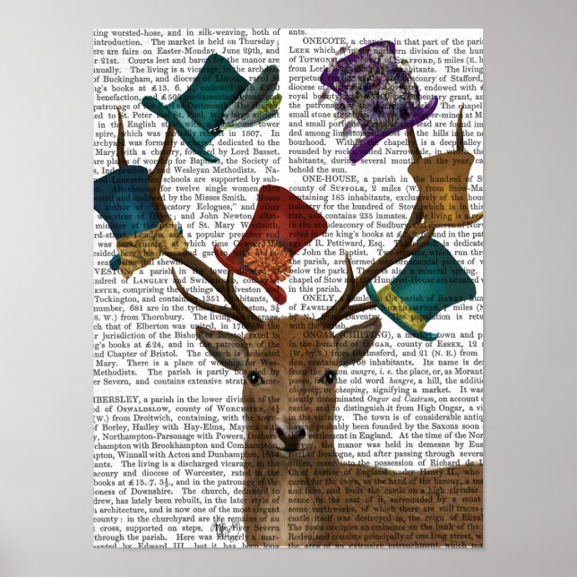 Affiche Hat Collector Deer (Devant)