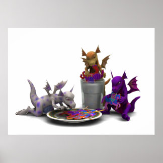 Affiche Hatchs : Cookies & Lait