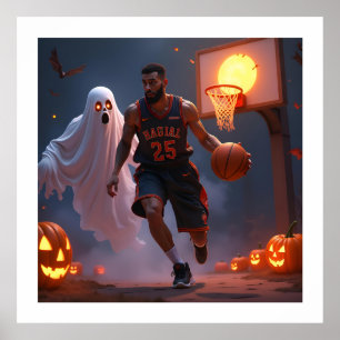 Affiche Haunted Hoops : minuit à la Cour Citrouille