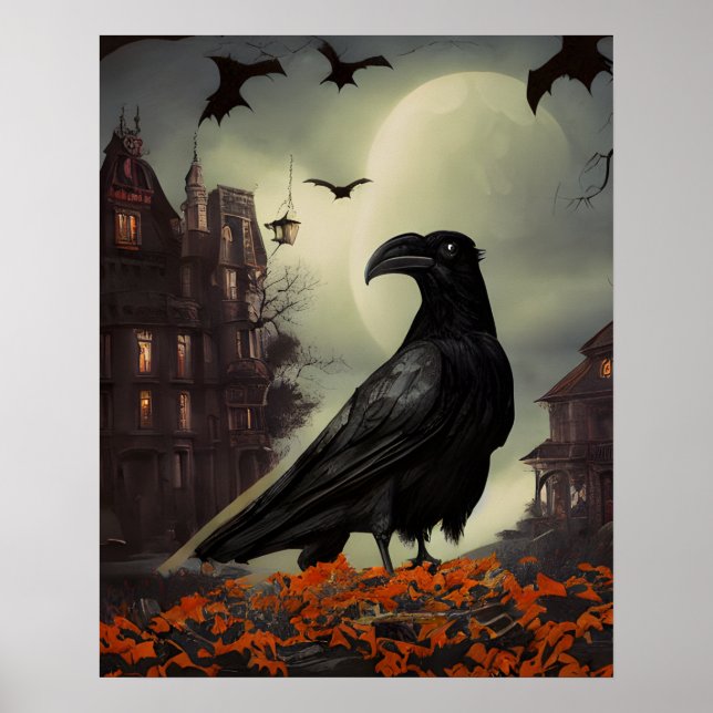 Affiche Haunted House Raven (Devant)