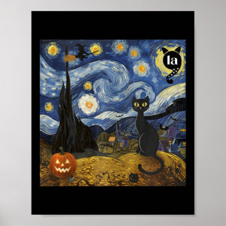 Affiche Haut de tank de sorcière d'Halloween de Kamala