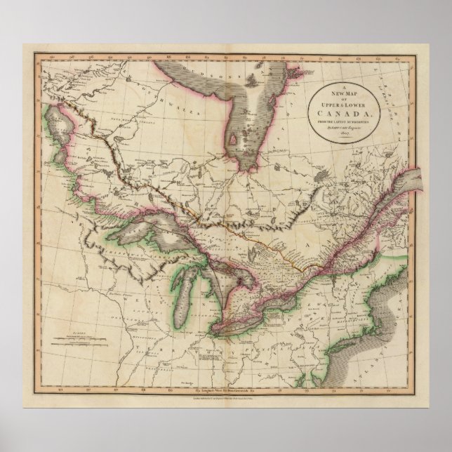 Affiche Haut et Bas-Canada (Devant)