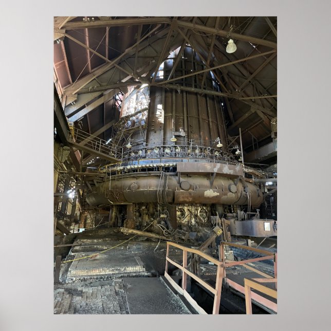 Affiche Haut fourneau (Devant)