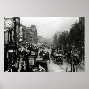 Affiche Haut Holborn, Londres, c.1890