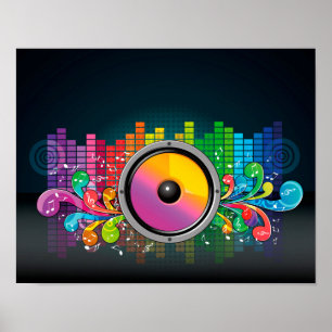 Affiche Haut-parleur