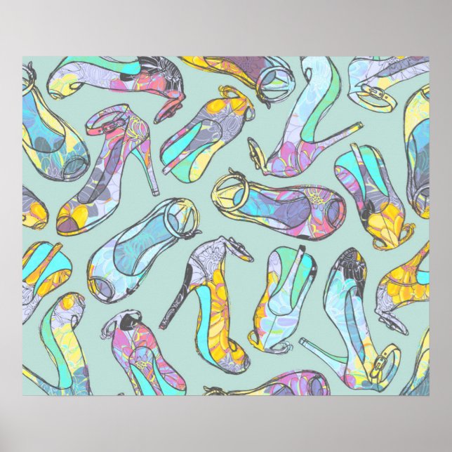 Affiche Haut talons (Devant)